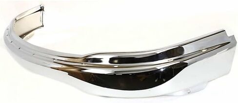 Front Bumper Chrome Steel + Valance Primed Compatible with Ford F-150 1999-2002 | DIRECT REPLACEMENT | ‎XL3Z17626AA XL3Z17757AA | ‎FO1095194 FO1002356 in Kuwait