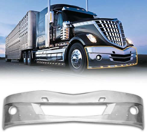 LONESTAR Chrome Steel Bumper | Durable Anti-Rust Design, 1-Year Warranty in Kuwait