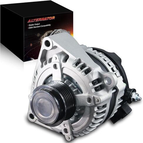 Alternator Fits For:-Nissan Altima S Sl Base 2007-2013 2.5L, Sentra 2007-2012, Rogue 2011-2013, Rogue Slecte 2014-2015 2.5L L4 12V 110A 6Grooves, 23100-JA02A, 2609555, 849054, N11258 (ALL-NEW) in Kuwait
