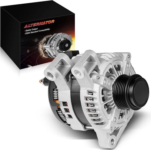 Alternator Fits For:-Nissan Altima S Sl Base 2007-2013 2.5L, Sentra 2007-2012, Rogue 2011-2013, Rogue Slecte 2014-2015 2.5L L4 12V 110A 6Grooves, 23100-JA02A, 2609555, 849054, N11258 (ALL-NEW) in Kuwait
