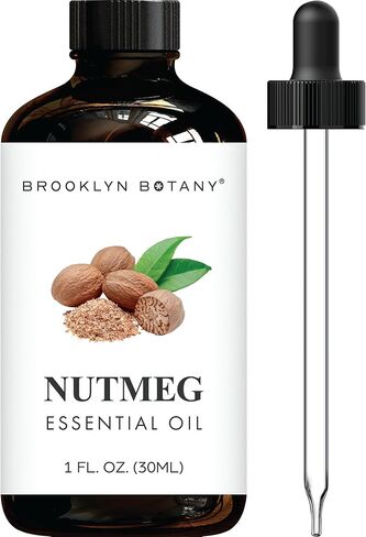 زيت كلاري سيج العطري من بروكلين بوتاني - نقي وطبيعي 100% - زيت عالي الجودة مع قطارة - للعلاج بالروائح العطرية وموزع الروائح - 1 أونصة سائلة in Kuwait