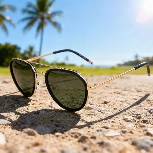 Aviator Sunglasses for Women Men Retro Shades for Outdoor Driving UV Protection in Saudi Arabia