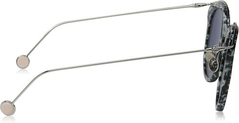 Dior Blossom Azure Green Mirror Geometric Ladies Sunglasses DIORBLOSSOM YE6/3J 52 in Kuwait