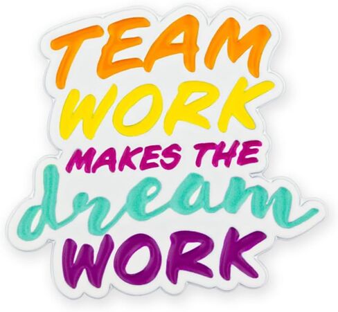 PinMart's Team Work Makes the Dream Work Pin in Saudi Arabia