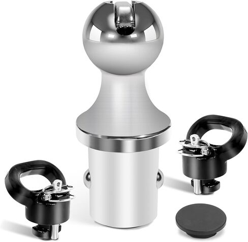 Gooseneck ball 60618，2-5/16 inch trailer ball ，Gooseneck ball Hitch Kit fits for 2013-2024 Dodge Ram 2500/3500 in Kuwait