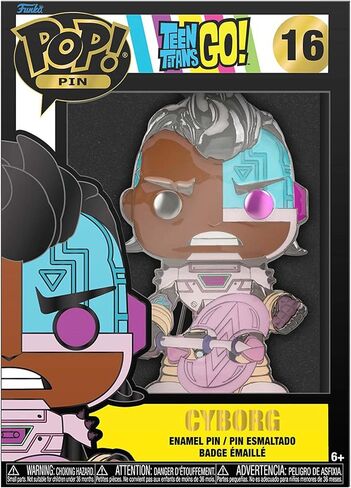 Funko Pop! Sized Pin DC: Teen Titans - Cyborg in Saudi Arabia