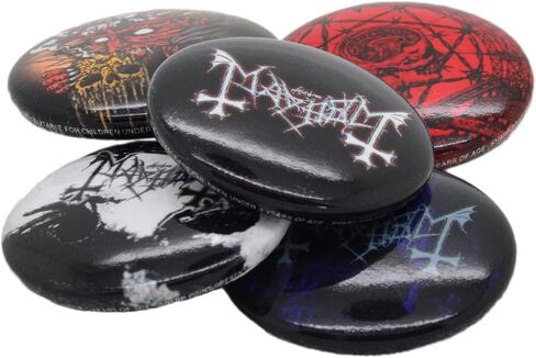 Mayhem 5 button badge pack in Kuwait
