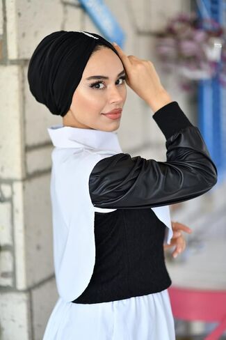 Jeweled Dubai-عمائم للنساء-حجاب للنساء|أغطية للشعر-أغطية رأس لعلاج السرطان-غطاء سفلي للحجاب-حجاب فوري-غطاء حجاب- in Kuwait