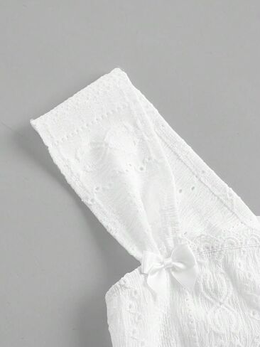 SweatyRocks Women's Summer Lace Square Neck Tank Top Sleeveless Slim Fit Eyelet Tops in Saudi Arabia