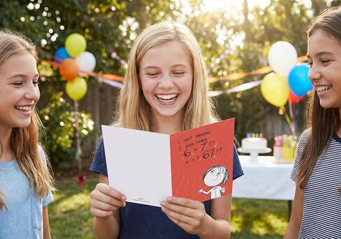 Gooji Funny Birthday Card for Teens - Viral 6 or 7 Meme Trend - Hilarious Bday Greeting for Son, Daughter, Friend - Joke About Age 67 - Trendy Social Media Humor for Gen Z & Alpha in Saudi Arabia