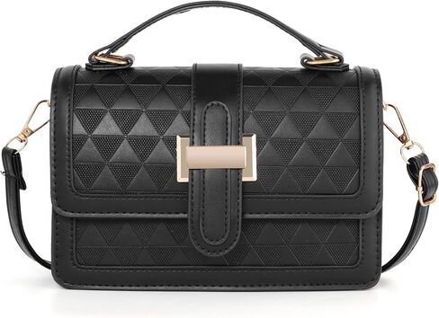 FALETO Crossbody Purse for Women Small Leather Handbags Shoulder Bag with Adjustable Strap for Daily Work and Casual in Kuwait