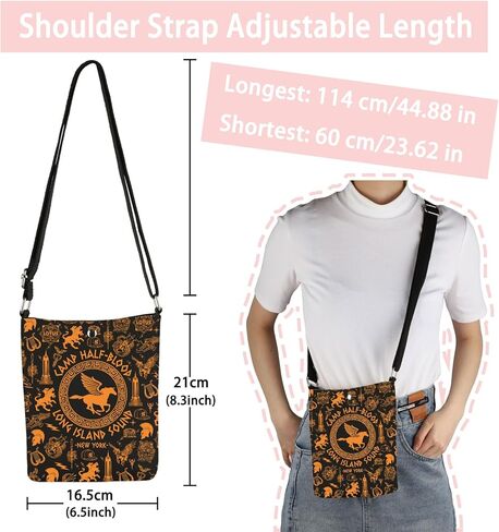 VAMSII Percy Inspired Crossbody Bag Percy Gift Bookish Gift in Saudi Arabia