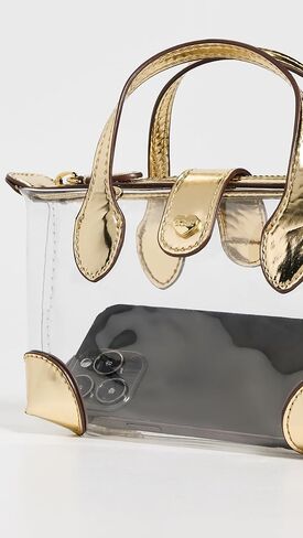 Stoney Clover Lane Women's Clear Pouchette Crossbody Bag in Kuwait