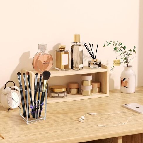 Purple Butterfly Gifts for Teens Bestie Work Friend Soul Sister Acrylic Bookmark Holder Pen Makeup Brush Pencil Cup Cute Mothers Day Gifts Birthday Christmas Butterfly Gift Office Home Desk Organizer in Kuwait