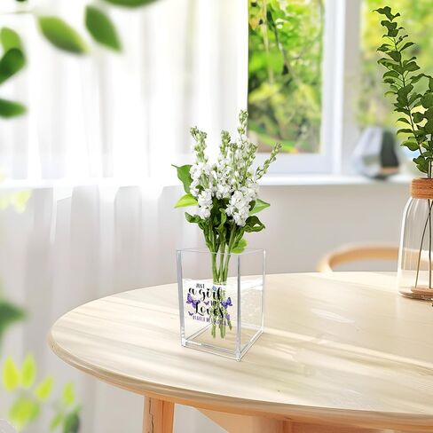 Purple Butterfly Gifts for Teens Bestie Work Friend Soul Sister Acrylic Bookmark Holder Pen Makeup Brush Pencil Cup Cute Mothers Day Gifts Birthday Christmas Butterfly Gift Office Home Desk Organizer in Kuwait