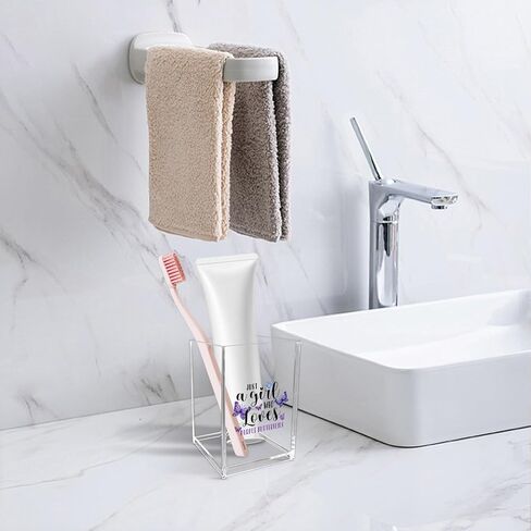 Purple Butterfly Gifts for Teens Bestie Work Friend Soul Sister Acrylic Bookmark Holder Pen Makeup Brush Pencil Cup Cute Mothers Day Gifts Birthday Christmas Butterfly Gift Office Home Desk Organizer in Kuwait