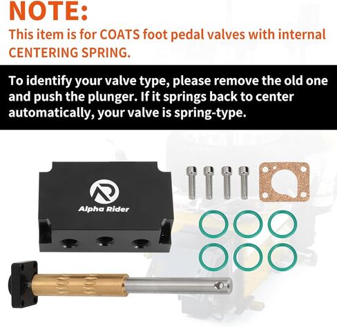 AUTOVIC Tire Changer 4-Way Spring Centered Foot Pedal Valve for Coats, Replaces 8183691 8184369 in Saudi Arabia
