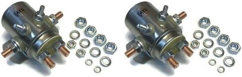 2 Pack Switch Relay 12V Solenoid Continuous Duty for Autocrane Auto Crane Boom Hoist in Saudi Arabia