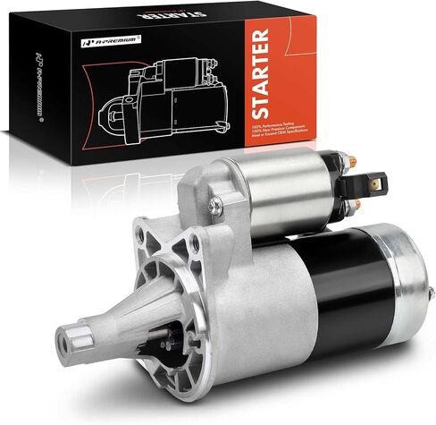 A-Premium Starter Motor Compatible with Dodge Stratus 1995-2000 & Chrysler Sebring 1996-2000, Cirrus 1995-2000, V6 2.5L, 12V 1.2KW 10-Teeth Clockwise in Saudi Arabia