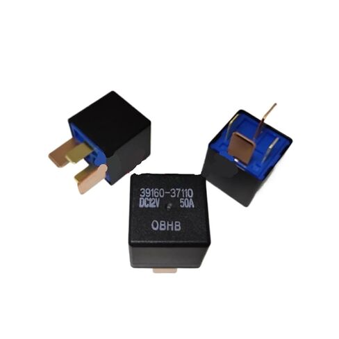 10pcs/lot Relay 39160-37110 DC12V Automotive Relay 4pins 50A in Kuwait