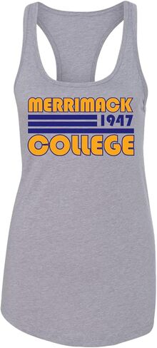 Retro Merrimack College Ladies' Tank Top - Merrimack Warriors Apparel in Saudi Arabia