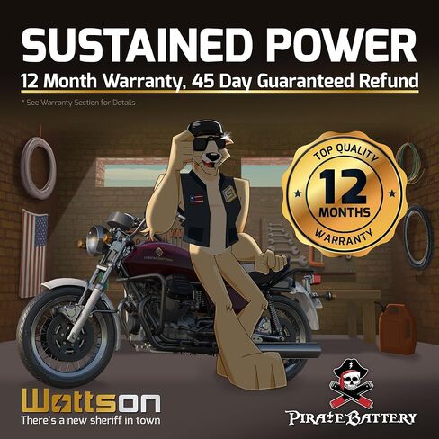 YB16CL-B ATV Battery for KAWASAKI Bayou 400 4x4 400CC 93-'00-18 Month Warranty in Kuwait