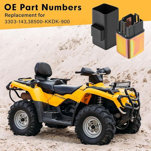 3303-143 مرحل الملف اللولبي للمبتدئين متوافق مع Kymco Mongoose 70 2007-2014 Mongoose 90 2004-2010 Arctic Cat 90 2006-2008 لاستبدال 38500-KKDK-900 in Kuwait