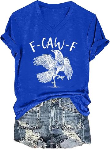 Funny Crow Shirt Black Bird Graphic Tees in Saudi Arabia