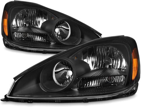 AKKON - لسيارة Toyota Sienna Van Halogen نوع المصابيح الأمامية الأمامية استبدال مجموعة الزوج الأيسر + الأيمن in Saudi Arabia