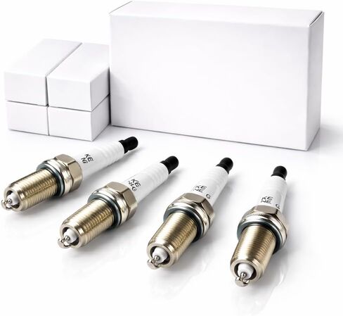 شمعات إشعال إيريديوم 4 عبوات | 2008-2012 لهوندا أكورد، 2012-2015 سيفيك/CR-V | 2014-2018 لكيا/هيونداي L4 2.0/2.4L (سول/أوبتيما/سبورتاج/فورتي/سورينتو/إلنترا/سوناتا/سانتا في/توكسون) in Kuwait