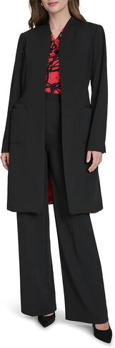 Halston Women's Black Formal Suit Jacket Topper in Saudi Arabia