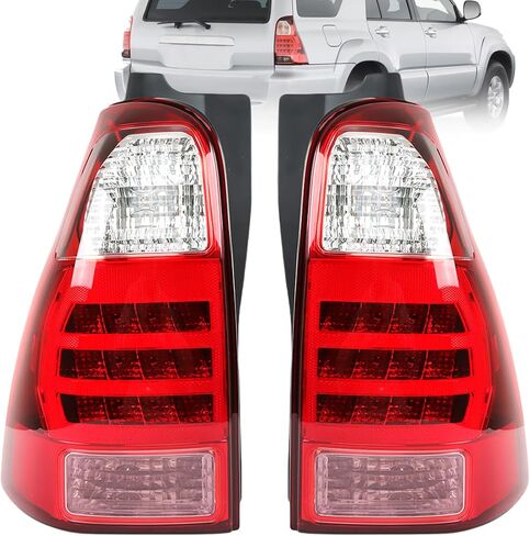 munirater Tail Light Brake Lamp Driver & Passenger Side Replacement for 2006-2009 4Runner TO2801172 TO2800172 in Saudi Arabia
