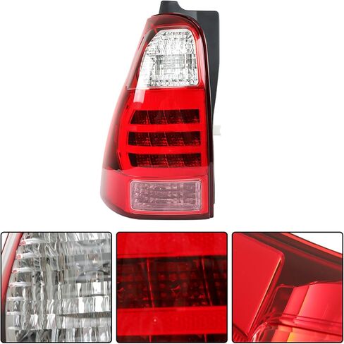 munirater Tail Light Brake Lamp Driver & Passenger Side Replacement for 2006-2009 4Runner TO2801172 TO2800172 in Saudi Arabia