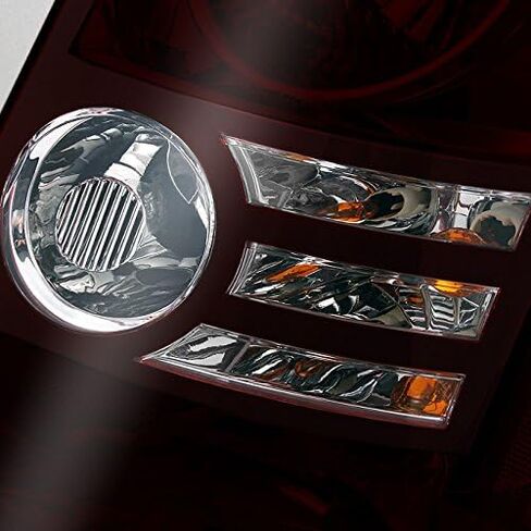 AKKON - For Chrysler 300 Base | Touring Dark Red Tail Lights Driver Left + Passenger Right Replacement Pair Set in Saudi Arabia