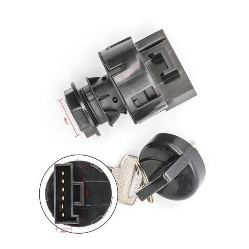 Ignition Key Switch Fits for Polaris Ranger 400 500 570 800 Crew RZR 4 800 570 Scrambler Sportsman 550 500 SE XP ACE 570 900 ATV 4012166 4011142 4016058 Off/Run/Light On/Start 6 PIN 4Position in Saudi Arabia