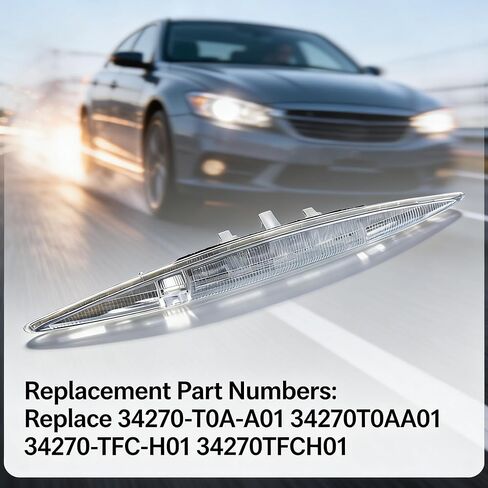 Third Brake Light Fit for Honda CRV CR-V 2012-2016, High Mount Stop Light Replace 34270-T0A-A01 34270TFCH01, LED Rear Center Brake Light in Kuwait