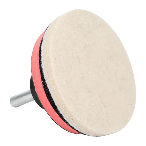Glass Polishing Kit, Cerium Oxide Powder and Wool Felt Pad for Scratch Removal, with Polishing Disc and Adapter for Car Windscreen Window Mirror Headlight Repair in Saudi Arabia