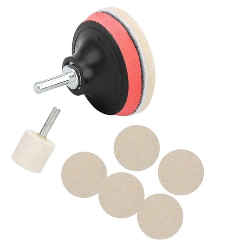Glass Polishing Kit, Cerium Oxide Powder and Wool Felt Pad for Scratch Removal, with Polishing Disc and Adapter for Car Windscreen Window Mirror Headlight Repair in Saudi Arabia