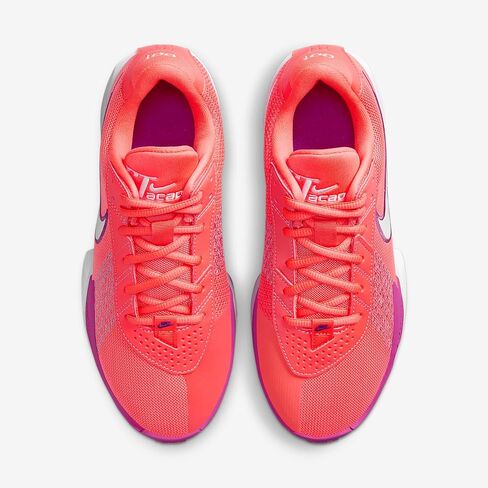 Nike G.T. Cut Academy Women's Basketball Shoes (FZ2852-600, Light Wild Mango/Hot Fuchsia/Plum Dust/White) Size 8 in Saudi Arabia