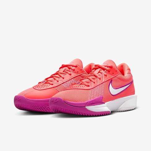 Nike G.T. Cut Academy Women's Basketball Shoes (FZ2852-600, Light Wild Mango/Hot Fuchsia/Plum Dust/White) Size 8 in Saudi Arabia