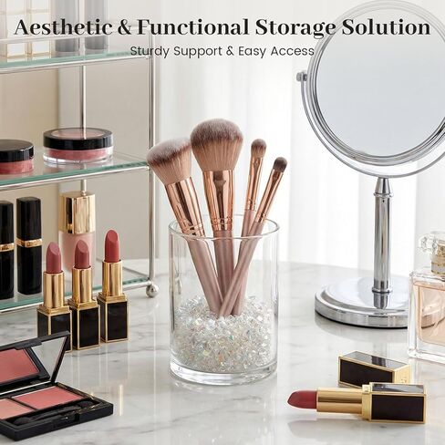 DomeStar 5000PCS Clear Fake Ice Rocks, Iridescent Clear Acrylic Crushed Ice Rocks Crystal Rocks Diamonds for Vase Fillers in Kuwait