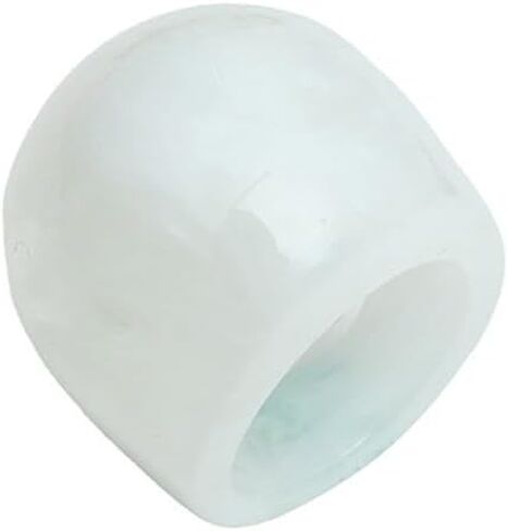 2Pcs Chunky Resin Knuckle Dome Rings Set for Women Dainty Large Y2k Acrylic Finger Nail Ring Pack Big Two Tone Plastic Statement Jewelry Gifts in Saudi Arabia
