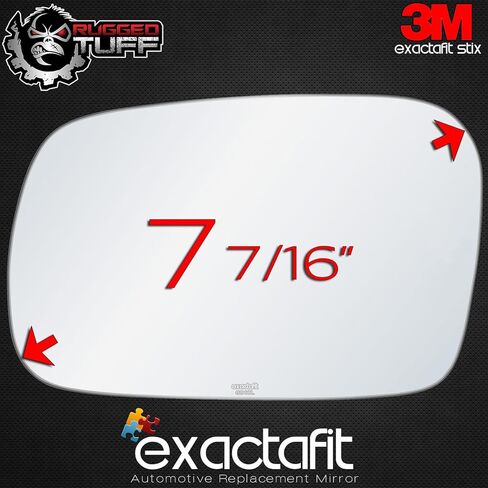 Driver Side Mirror Glass Replacement For 2006 2007 2008 2009 2010 2011 Honda Civic Left Door Rear View Mirrors Flat exactafit 8840L in Saudi Arabia