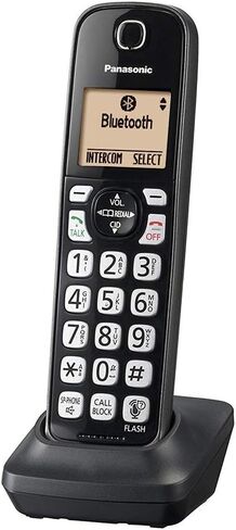Panasonic KX-TG833SK Link2Cell Bluetooth with Talking Caller ID 3 Handset Cordless Phone (Renewed) in Saudi Arabia