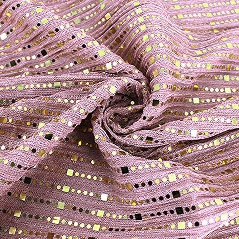 YAOSEN وشاح طويل للسيدات ذهبي لامع لف الرأس (وردي لامع) in Kuwait