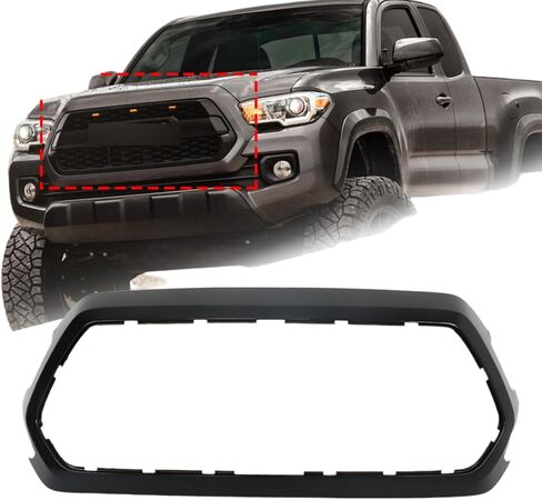 GXYWADY المصد الأمامي العلوي المصبغة الأخرى إطار شل بديل لـ Tacoma 2016 2017 2018 2019 2020 2021 2022 in Saudi Arabia