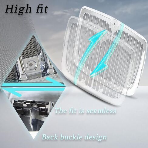 Chrome Grille Grill Compatible With 2008-2016 International Prostar Truck in Kuwait