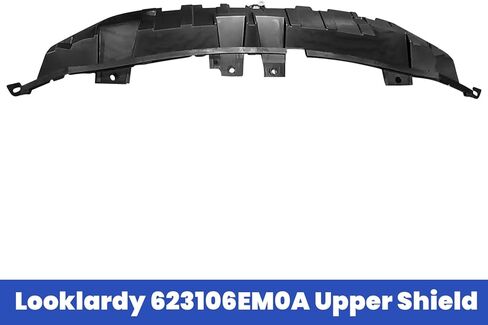 623106EM0A Upper Shield Compatible with Nissan Versa SR S SV Sedan 1.6L 2023 2024 2025 Front Upper Radiator Support Cover Panel Replace 62310-6EM0A in Kuwait