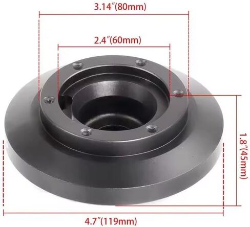 استبدال محول محور عجلة القيادة من سبائك الألومنيوم لموديلات BMW E46 318i، 318ti، 323Ci، 323i، 323is، 325Ci، 325i، 325xi، 328Ci، 328i، 328is، 330Ci، 330i، 330xi، لـ M3، Z4، يناسب 1998-2006 in Kuwait