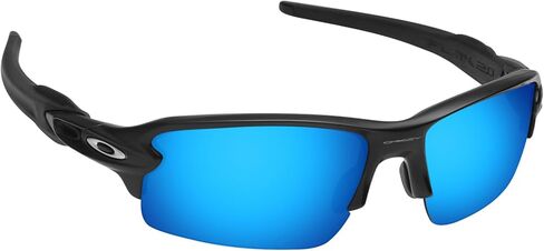 Alphax Polarized Replacement Lenses for Oakley Flak 2.0 OO9295 59mm Sunglasses | Glare Reduction | Precision Cutting in Saudi Arabia